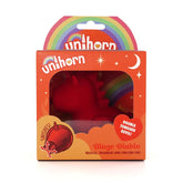 Unihorn Blaze Diablo Fork Tongue Massager Red Suction Stimulator